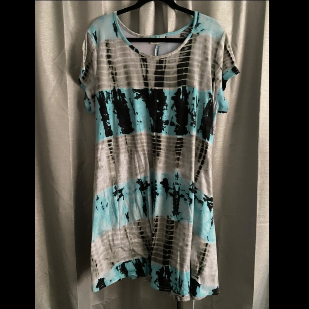 Tie dye t-shirt dress!